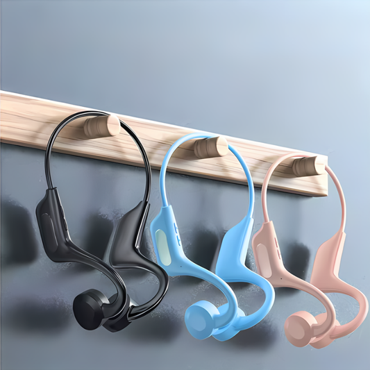 FlexWave™ – Trådløse Knogleledning Hovedtelefoner med Åben-Øre Komfort