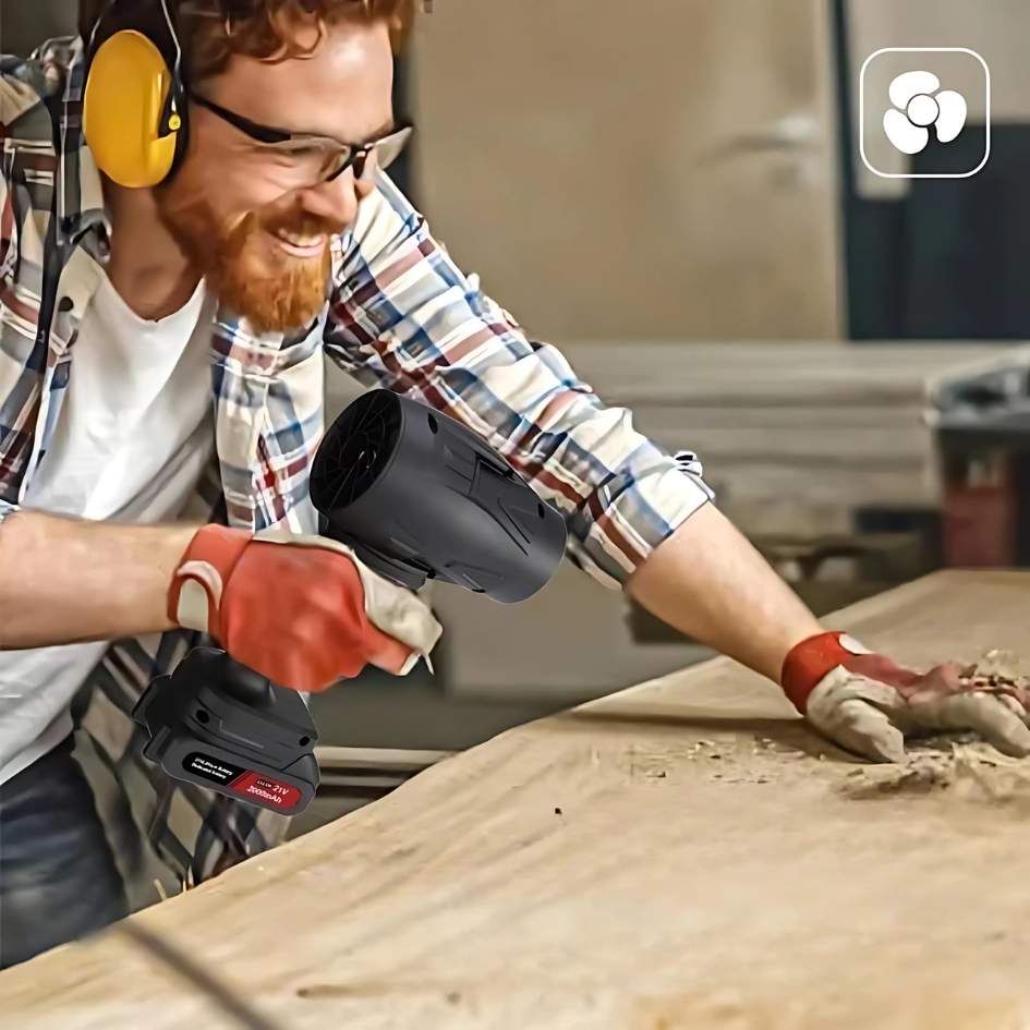 AirForce™ – Kraftfuld og Multifunktionel Luftblæser til Støv og Rengøring