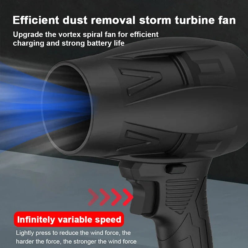 AirForce™ – Kraftfuld og Multifunktionel Luftblæser til Støv og Rengøring